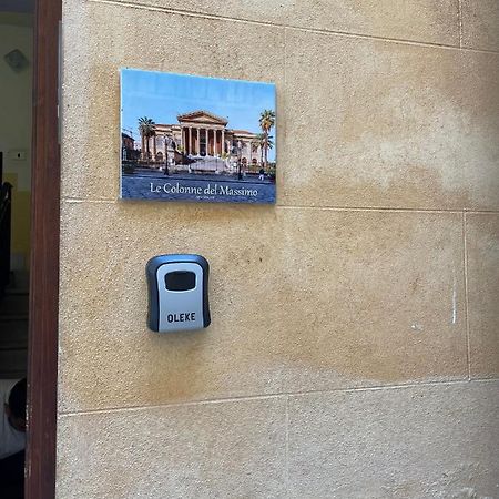 Le Colonne Del Massimo Apartment Palermo Exterior photo